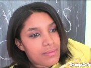 Preview 5 of Black Teen Masturbate caught and Fucking by her teacher