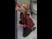 Preview 3 of Life Is Strange Glory Hole Blowjob