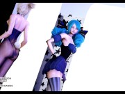 Preview 1 of [MMD] BEAST & HYUNA - Trouble Maker Hot Kpop Dance Gwen Riven 4K 60FPS