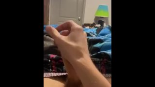 POV FUCKING MY GIRLFRIEND'S BIG ASS MOM WHILE SHE IS DRESSING IN THE OTHER ROOM!