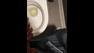 Morning Piss from Hung Guy with Hot Body - Your POV, Big Dick, Urination