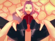 Preview 1 of Hentai POV Feet Sakura Haruno Naruto