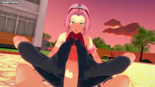 Hentai POV Feet Sakura Haruno Naruto