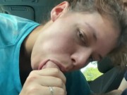 Preview 3 of SUMMER BLOWJOB IN CAR