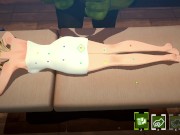 Preview 2 of Orc Massage [v0.6.2b] [Torch Studio] Elf girl and huge orc masseur first sex