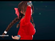 Preview 4 of [MMD] Berry Good - Mellow Mellow Striptease Tifa Lockhart Aerith Final Fantasy 7 Remake