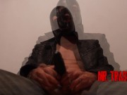 Preview 1 of Masked Dom with sexy deep voice will make you jerk off and clean all your cum w the tongue JOI - CEI