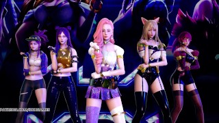 [MMD] Black Pink Lisa - Swalla Tifa Lockhart Naked Kpop Dance FF7 Final Fantasy