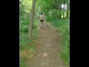 Preview 2 of nude hiking and sucking a big cock