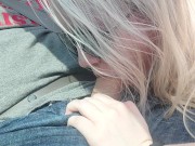Preview 2 of Road trip pit stop for a sloppy blowjob -Corrupt Kitten-