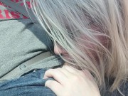 Preview 3 of Road trip pit stop for a sloppy blowjob -Corrupt Kitten-