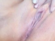 Preview 3 of I needed to shave but I wanted to cum, it's sooooo fucking wet