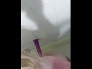 Preview 3 of Shower fun! (And pissing myself at the end)