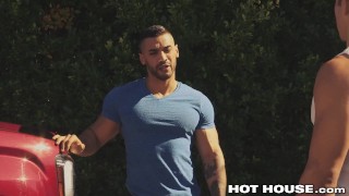 HotHouse - Helping Hand Jock Gets Caught Slacking And Fucked Good - Arad Winwin ,Cazden Hunter