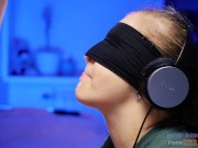 Preview 1 of New GAME of TASTE в 4K 60fps! Blindfold and a very tasty Surprise- XSanyAny