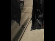 Preview 3 of URGENT PEEING - NEEDED TO PISS IN THE PUBLIC PARKING GARAGE | AngyCums