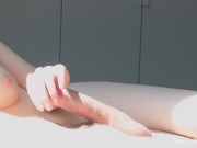 Preview 5 of 40 minutes of handjob and torture! I tease slowly that cock, makes him moan and shake until cumshot