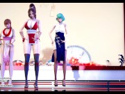 Preview 6 of [MMD] GigaReol×EVO - Addiction Hot Erotic Dance Mai Shiranui Katsumi Tamaki