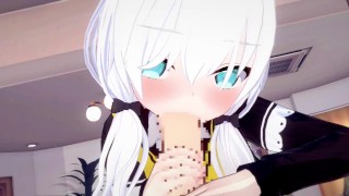 [Hentai Game Koikatsu! ]Have sex with Big tits Vtuber Takamiya Rion.3DCG Erotic Anime Video.