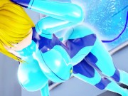 Preview 1 of Imbapovi - Samus in Zero Suit - Water Filling Breast Expansion 1