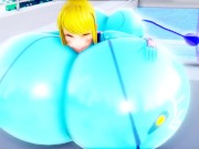 Preview 4 of Imbapovi - Samus in Zero Suit - Water Filling Breast Expansion 1