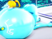 Preview 5 of Imbapovi - Samus in Zero Suit - Water Filling Breast Expansion 1
