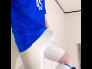 Preview 3 of Soccer boy ejaculates inside his spats