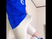 Preview 5 of Soccer boy ejaculates inside his spats