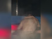 Preview 1 of Hot body wife caught with husband best friend on hot tub. 11:16 he do it again
