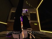 Preview 1 of Sexy POV Grind Lap Dance VRChat ERP Face Sitting Grind No Panties Perfect Tits And Ass
