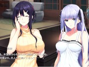 Preview 6 of 【エロゲー 水蓮と紫苑動画2】水蓮ねぇの風呂場での服装がエロい。(爆乳抜きゲー実況プレイ動画(体験版) Hentai game)