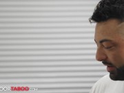 Preview 1 of Sexy Hunk Fucks Italian Mechanic Step Uncle - Andrew Miller, Luca Mazzi - NextDoorTaboo