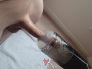 Preview 6 of 🦊 Pov Fucking my new Automatic Hands Free Masturbator - Foxtrot Papa