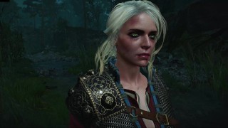 Ciri ryona - bitten by dogs + ragdoll dlc outfit - The Witcher 3 リョナ