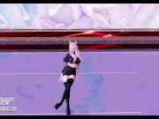 Preview 4 of [MMD] GFRIEND - MAGO Ahri KDA Hot Kpop Dance 4K 60FPS