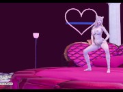 Preview 3 of [MMD] Anitta - Paradinha Ahri Kda Sexy Erotic Dance 4K 60FPS