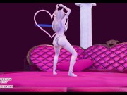 Preview 5 of [MMD] Anitta - Paradinha Ahri Kda Sexy Erotic Dance 4K 60FPS