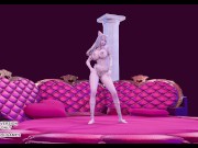 Preview 6 of [MMD] Anitta - Paradinha Ahri Kda Sexy Erotic Dance 4K 60FPS