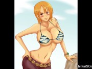 Preview 6 of Nami One Piece The Best Compilation Hentai Pics P1