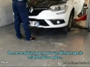 Preview 3 of Vrai défi - elle propose au garagiste qui change ses pneus de faire un porno rapide avec elle - reel