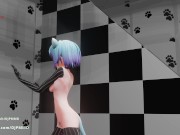 Preview 3 of Sexy Cat girl Mia LOVE DIVE Blender MMD R18 1518