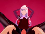 Preview 3 of Hentai POV Feet Zero Two DARLING in the FRANXX