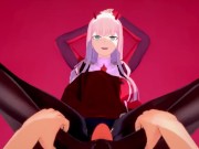 Preview 6 of Hentai POV Feet Zero Two DARLING in the FRANXX