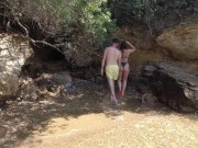 Preview 1 of crazy sex on a desert island, fuck me !!