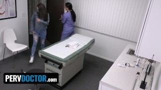 Perv Doctor - Sexy Teen Complies To Much More Intensive Physical Exam With Her Horny Doctor