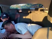 Preview 6 of Gay sucking in car outdoor