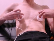 Preview 1 of 【Submissive Male】Nipple Masturbation by Nippledome