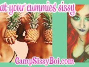 Preview 3 of Eat your cummies Sissy