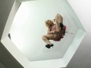 Preview 5 of Caty Cambell EURO Czech Blonde Babe & Nick Lang, Ass fucking sexy slut, costumed, lingerie, Teaser#1
