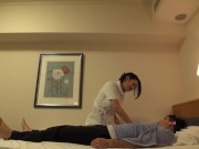 Preview 6 of Japanese hotel massage naked eating out hairy pussy